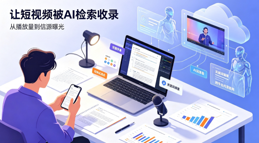 短视频创作者新必修课：吃透 GEO 优化，让抖音内容被豆包、DeepSeek、元宝智能体收录